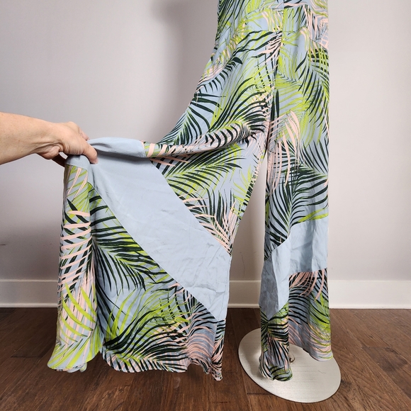 A LA PLAGE tropical print jumpsuit - Picture 6 of 10